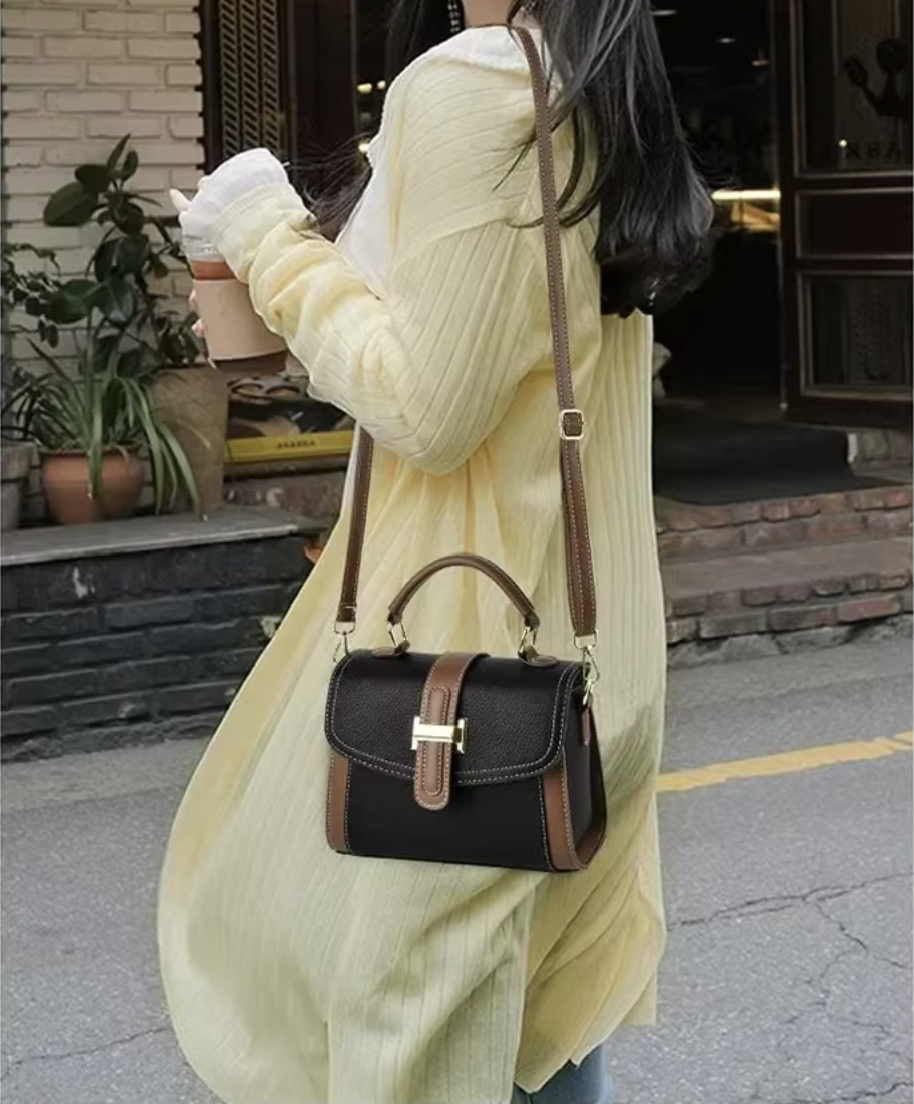 Sac à main Mila Noir Élégance  & Style Intemporel