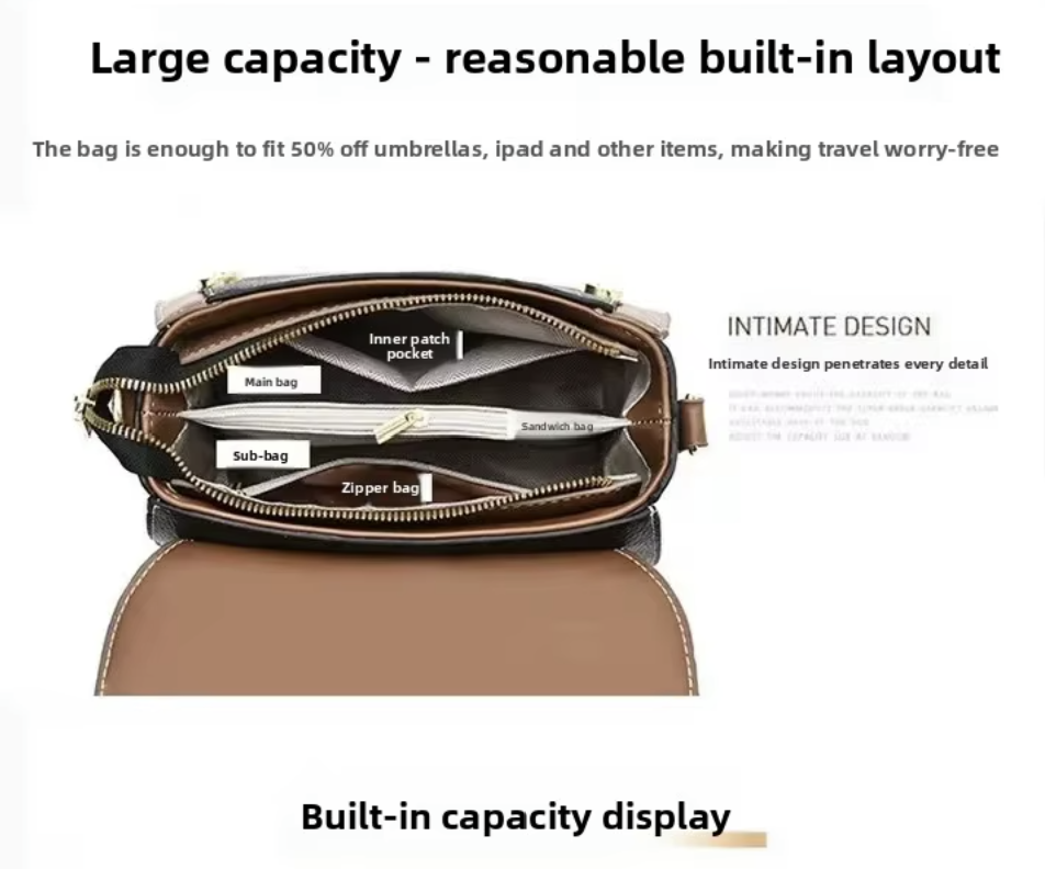 Sac à main Mila Noir Élégance  & Style Intemporel