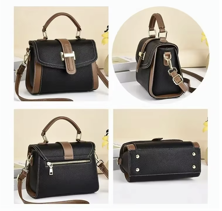 Sac à main Mila Noir Élégance  & Style Intemporel