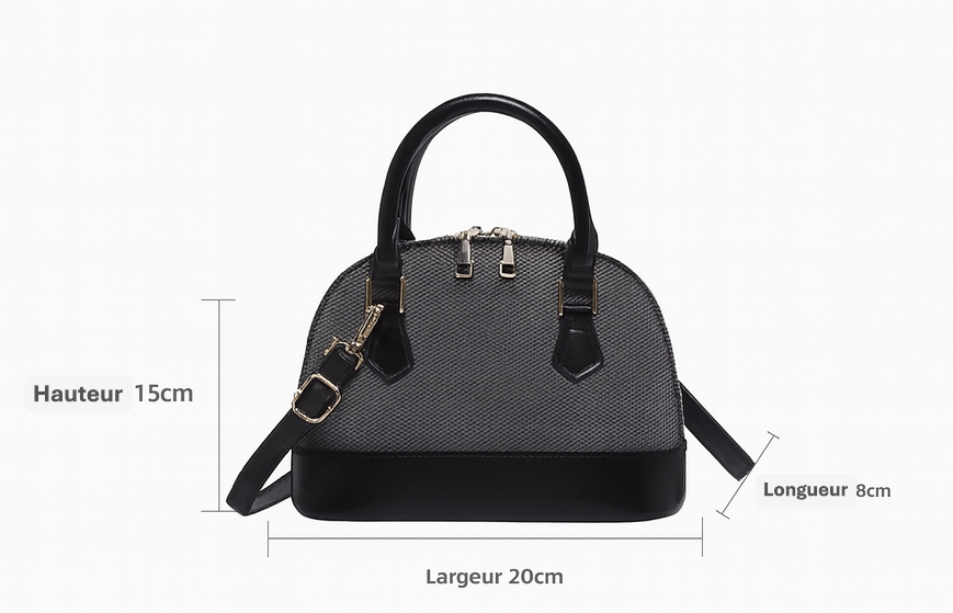 Sac à bandoulière en coquillage pour femmes