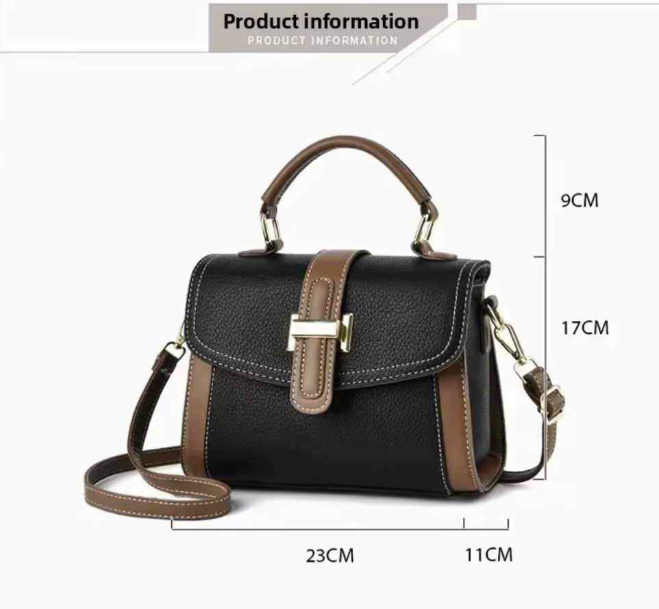 Sac à main Mila Noir Élégance  & Style Intemporel