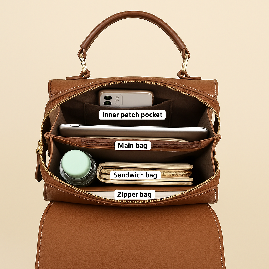 Sac à Main Mila Jaune Terreux – Chic Authentique & Style Raffiné