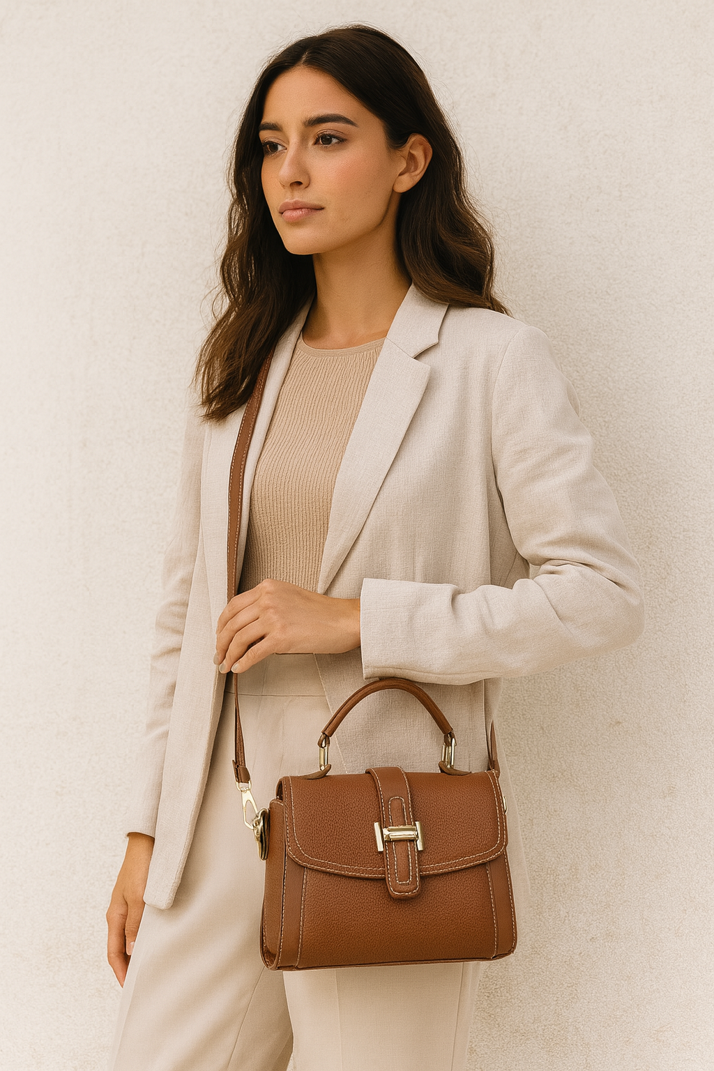 Sac à Main Mila Jaune Terreux – Chic Authentique & Style Raffiné